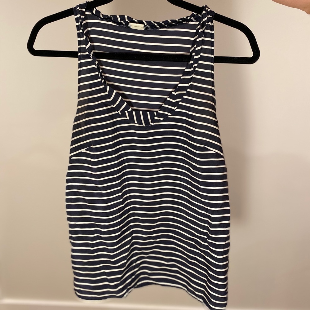 J. Crew Striped Blouse